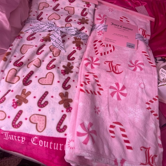 Juicy couture Christmas blanket